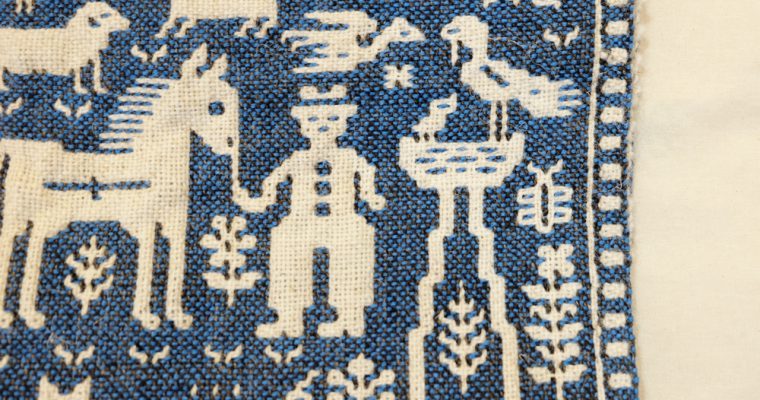 【旅と手しごと】ポーランド・ヤノフ村へ：コウノトリと二重織の絵織物